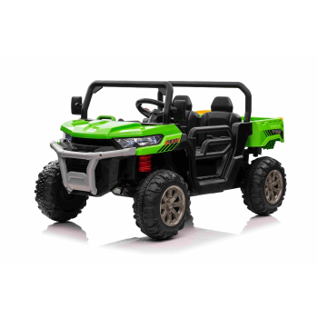 Auto Pick-Up Speed 900 dla dzieci Zielony + Napęd 4x4 + Ruchomy kiper + Bagażnik + Pilot + Łopatka + Audio LED